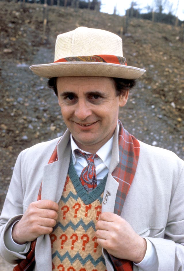 Actor Sylvester McCoy as the Doctor (PA)