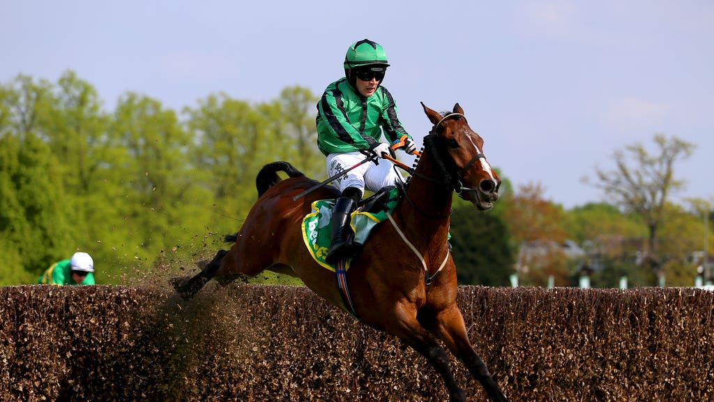 Hewick winning last year's bet365 Gold Cup