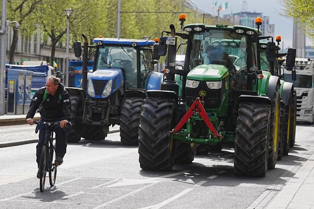 Vehicles parked on O&rsquo;Connell Street in Dublin 