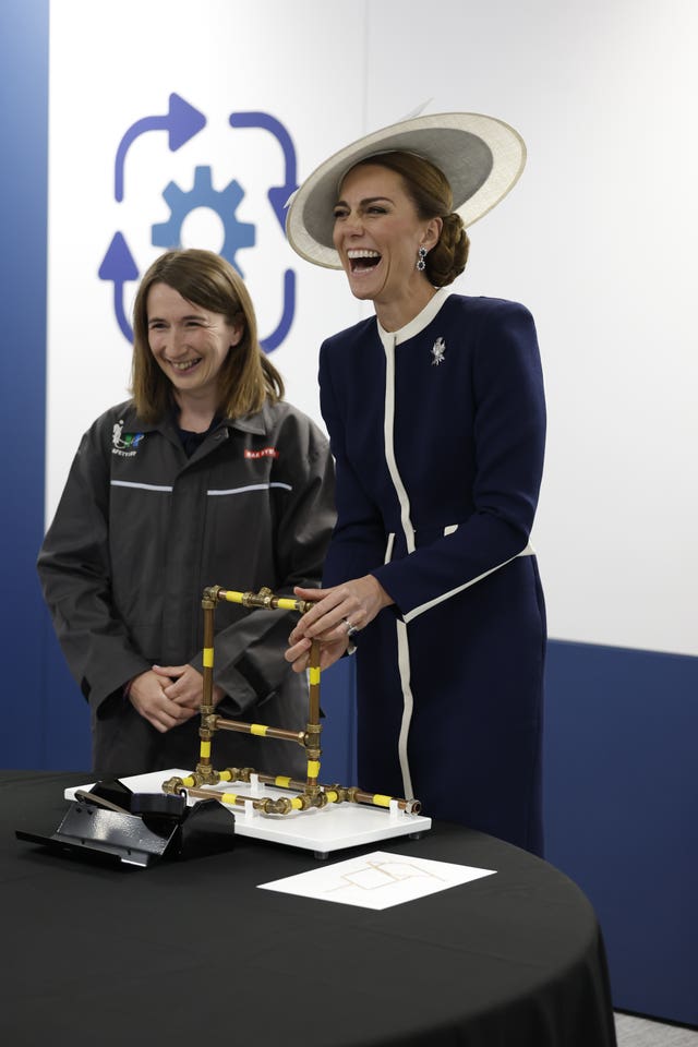 Royal visit to BAE Systems – Glasgow