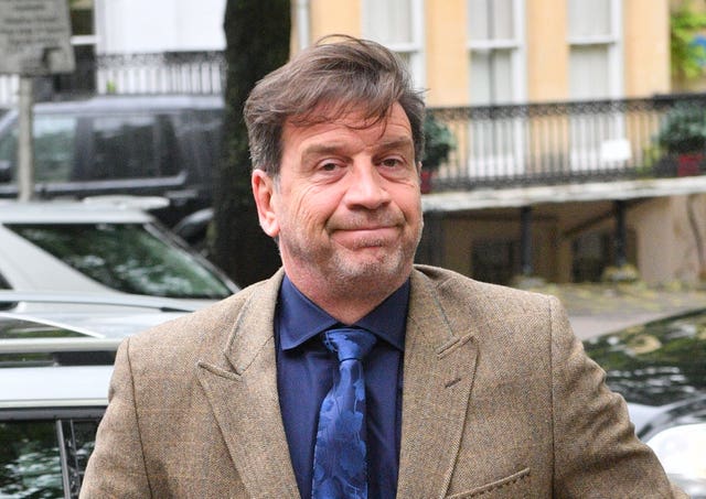 Nick Knowles arrives at Cheltenham Magistrates’ Court