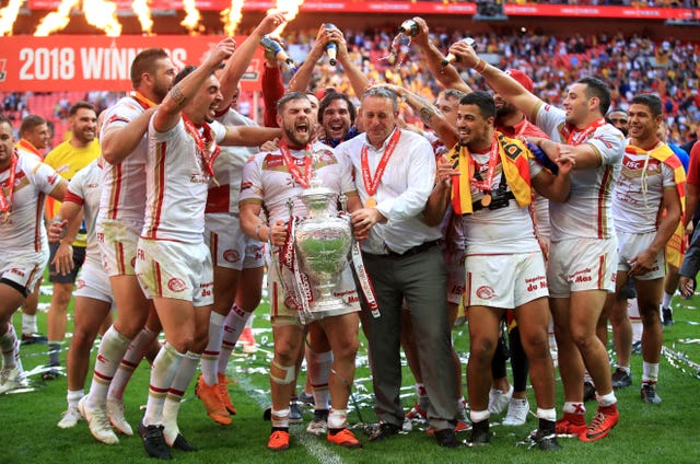 The Catalans Dragons team